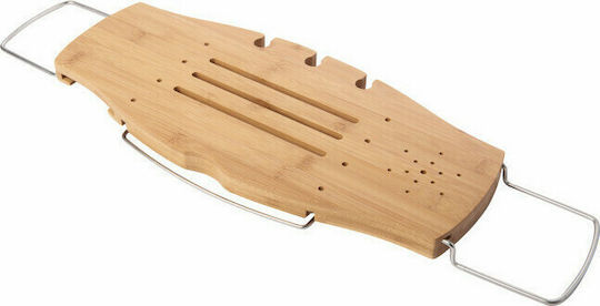 Umbra Aquala Ραφιέρα Μπανιέρας Bamboo 27x21.6x3.2cm για Μπανιέρα