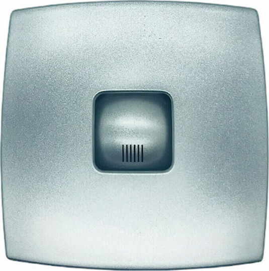 Elmark ALS- D120 Επιτοίχιος Εξαεριστήρας 120mm Ασημί