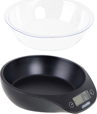 Mesco MS 3164 Digital Kitchen Scale With Bucket Up To 5kg Black