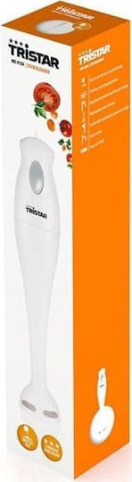 Tristar Ραβδομπλέντερ με Πλαστική Ράβδο 170W Λευκό