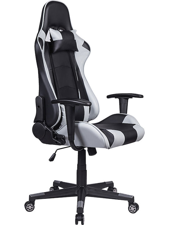 Woodwell BF8000 Artificial Leather Gaming Chair Black - Grey