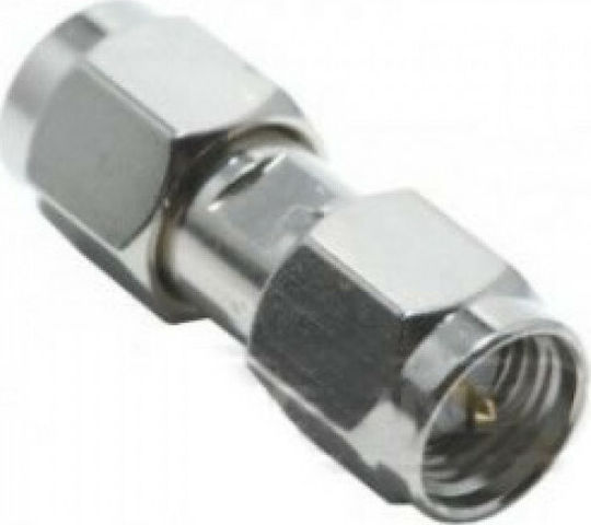 Ultimax V7816 Μετατροπέας SMA male σε SMA male Ασημί 5τμχ