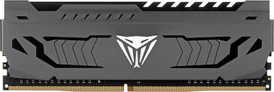 Patriot Viper Steel 8GB DDR4 RAM με Ταχύτητα 3200 για Desktop