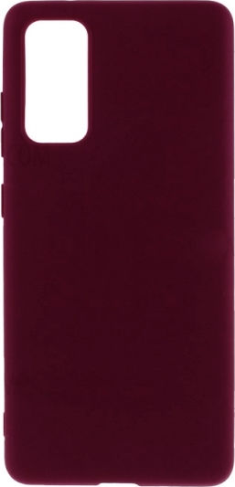 Senso Soft Touch Back Cover Σιλικόνης Μπορντό (Galaxy A72)