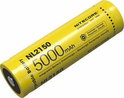 NiteCore NL2150HP Επαναφορτιζόμενη Μπαταρία 21700 Li-ion 5000mAh 3.6V 1τμχ