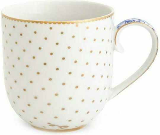 PiP Studio Royal Κούπα από Πορσελάνη Λευκή 260ml PiP Studio Royal Κούπα από Πορσελάνη Λευκή 260ml