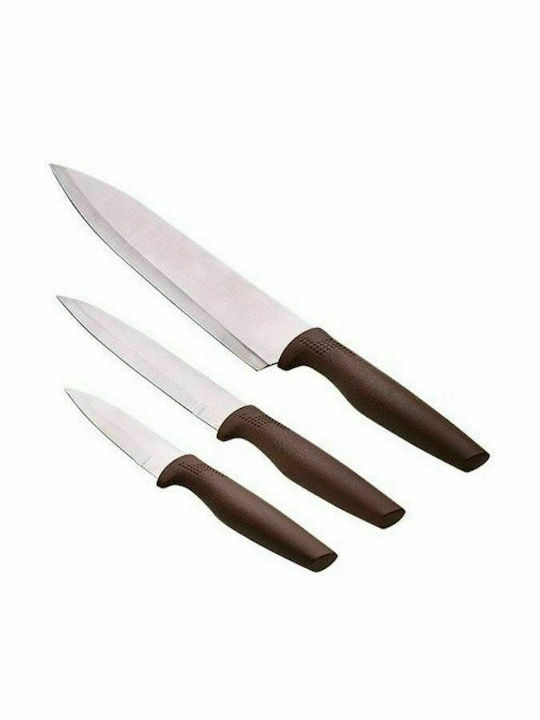 Bergner Natur Knife Set from Stainless Steel 3pcs