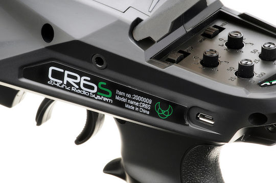 Absima CR6S Telecomandă Pentru Drone Și Vehicule RC Radio Cu 6 Canale 2.4GHz Și Receptor 2000009