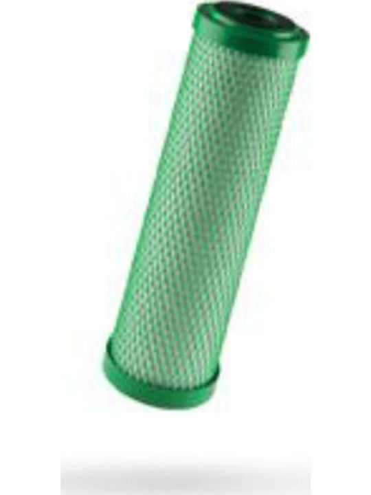 Atlas Filtri Ersatz-Wasserfilter für die Arbeitsplatte und unter der Arbeitsplatte aus Aktivkohle 10" CB-EC VOC SX 5 μm (Mikrometer)