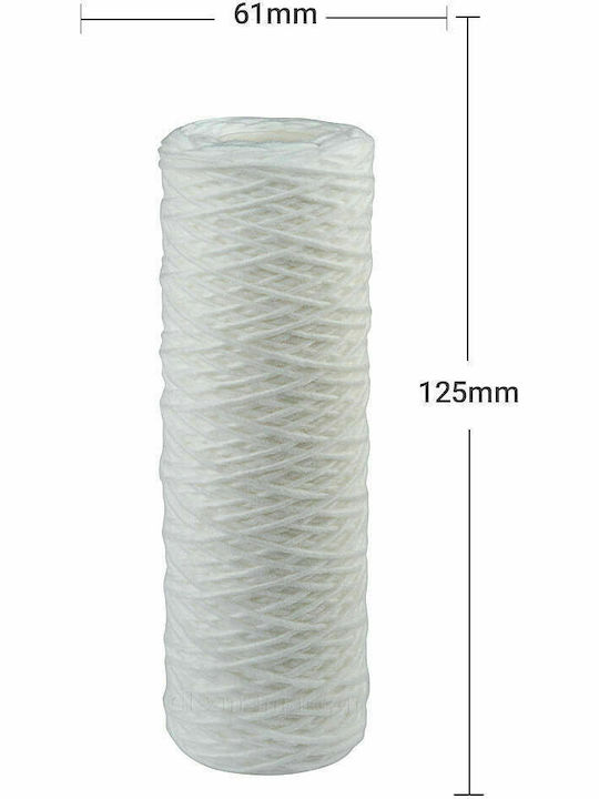 Atlas Filtri Water Filter Replacement Central Water Filtration System made of Polypropylene 5" FA 5 SX 10 μm