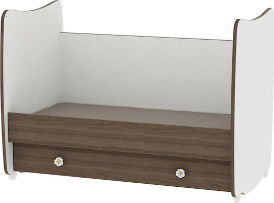 Lorelli Cabriolet Cuna Dream Alb/Cafea Cu Sertar