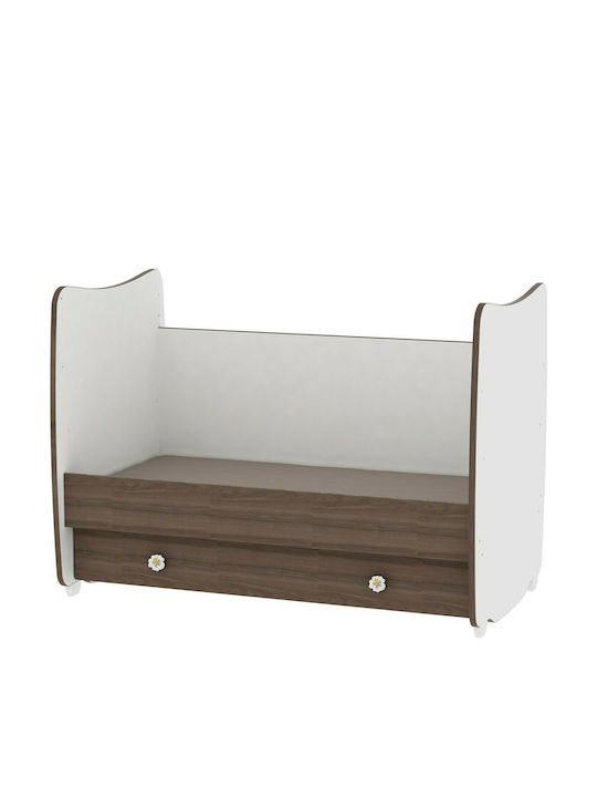 Lorelli Κούνια Dream White/Vintage Grey με Συρτάρι