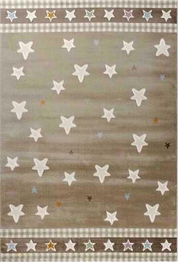 Tzikas Carpets Kids Synthetic Rug 31768-071 Stars 133x190cm 11mm