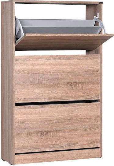 Ξύλινη με 3 Ράφια Λάττε 73x26x119cm 632-3392-32 Ξύλινη με 3 Ράφια Λάττε 73x26x119cm 632-3392-32