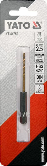 Yato Drill HSS HSS Titanium with Hexagonal Shank for Metal 4.2mm