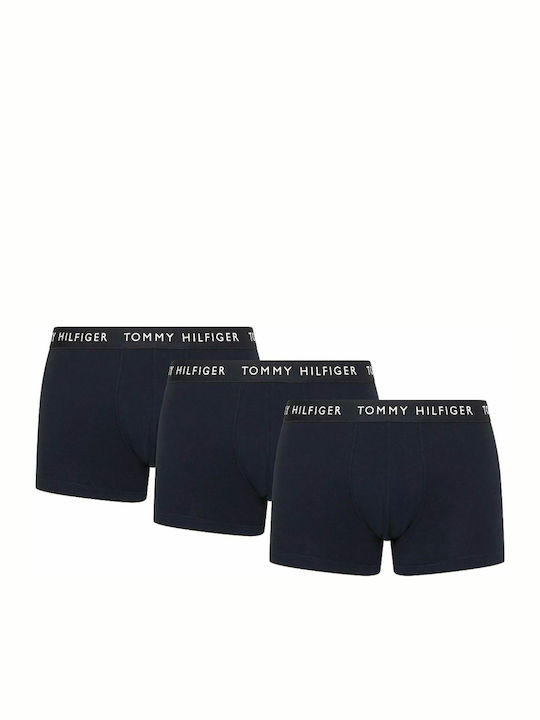 Herren Boxershorts Navy Blue 3Packung