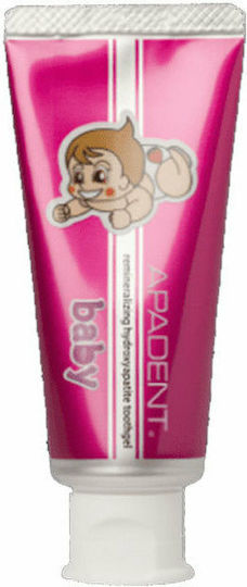 Sangi Apadent Baby Toothpaste for 0m+ with Strawberry Flavor Fluoride-Free 55gr