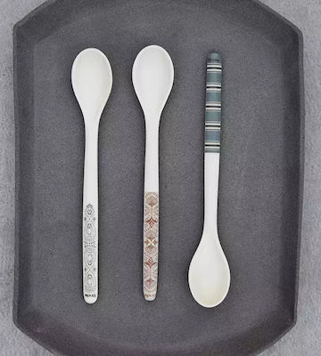 Elodie Details Baby Set with Spoons Wooden made of Bamboo Desert Rain 2pcs