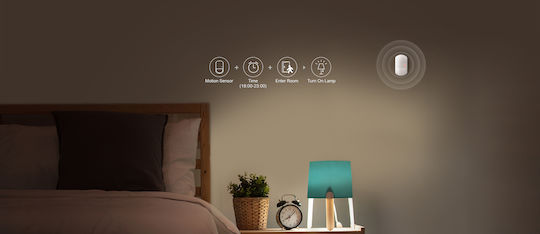Broadlink PIR3-FC Безжичен Wi-Fi Инфрачервен Датчик за Движение 120° Обхват 9м