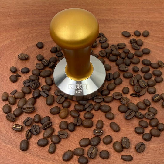 Karni Tamper with Flat Surface 57mm in Gold Color