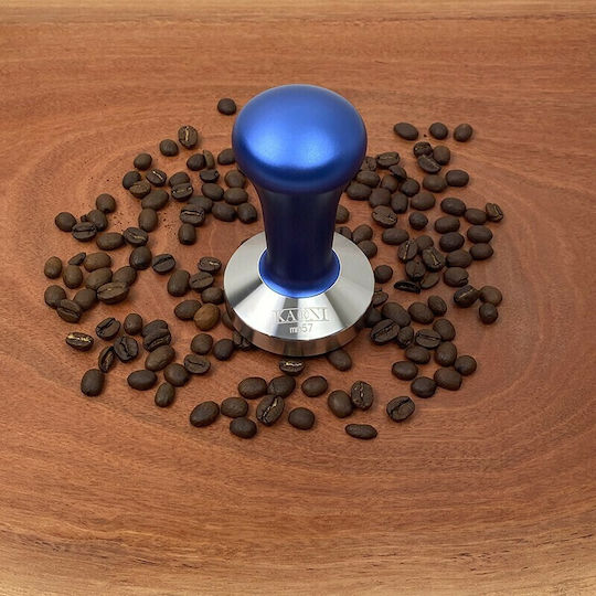 Karni Tamper with Flat Surface 57mm in Blue Color
