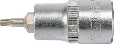 Yato Bit-Stecknuss mit Torx-Bit und Antriebsvierkant 1/2'' Größe T40x55mm 1Stück