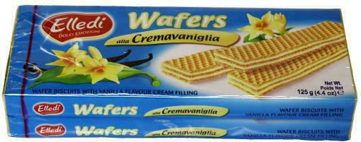 Elledi Wafer Wafer White Chocolate Vanilla 125gr 2pcs