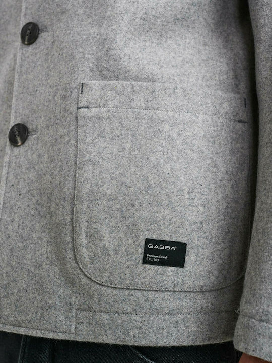 Herren Mantel Gray