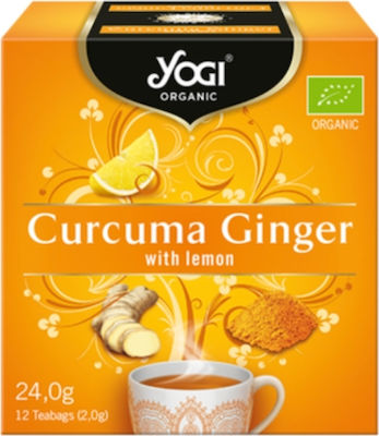 Yogi Tea Curcuma Ginger Lemon 12 Φακελάκια