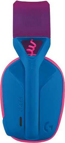 Logitech G435 Lightspeed Fără fir Over Ear Gaming Headset cu conexiune Bluetooth / USB Blue / Fuchsia