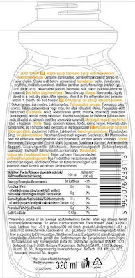 Biotech USA Σιρόπι Ζαχαροπλαστικής Zero με Γεύση Maple Syrup / Σφένδαμος Χωρίς Προσθήκη Ζάχαρης 320ml