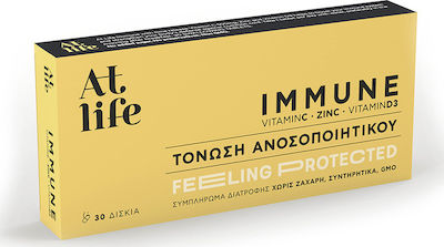 Petsiavas At Life Immune Feeling Protected Ergänzungsmittel zur Stärkung des Immunsystems 30 Registerkarten