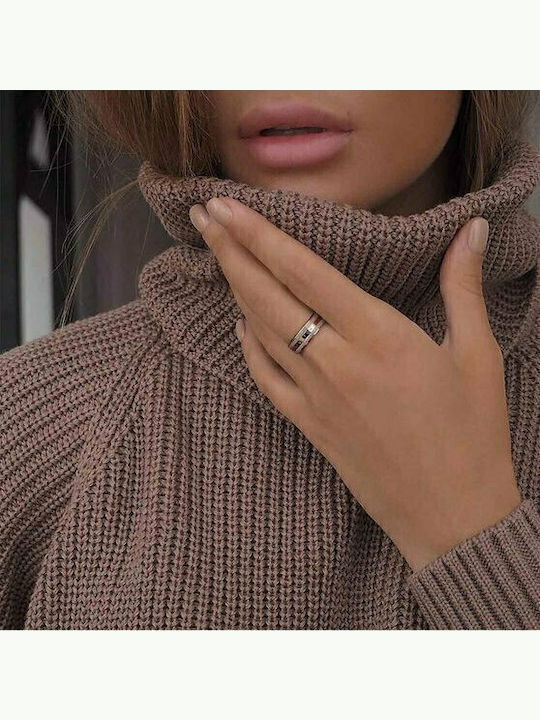 Daniel Wellington Emarlie Γυναικείο Δαχτυλίδι Βεράκι από Ατσάλι Επιχρυσωμένο