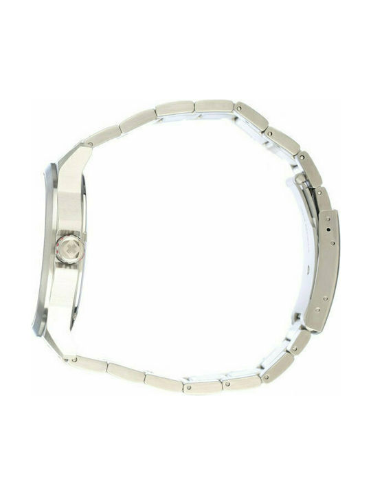 Swiss Military Hanowa Watch Battery with Silver Metal Bracelet