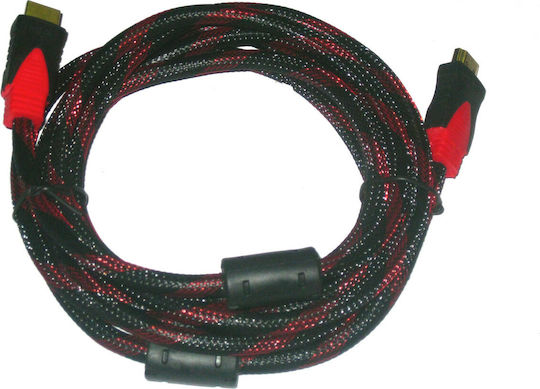 Кабел HDMI мъжки - HDMI мъжки 10м Черен
