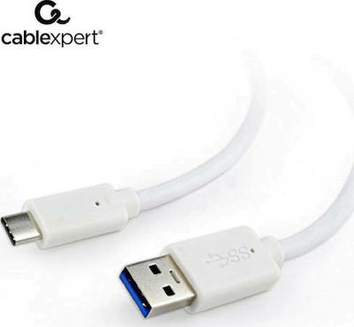 Cablexpert USB 3.0 Cable USB-C male - USB-A male 36W White 3m (CCP-USB3-AMCM-W-10)
