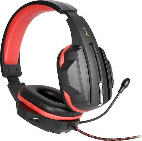 Tracer Expert Red Über Ohr Gaming-Headset mit Verbindung 3,5mm Rot