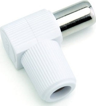 Ikusi Plug Coaxial female Whitr (IKU-1503)