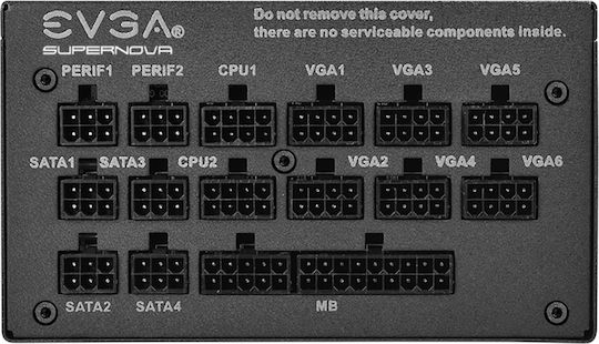EVGA SuperNOVA 1300 P+ 1300W Τροφοδοτικό Υπολογιστή Full Modular 80 Plus Platinum