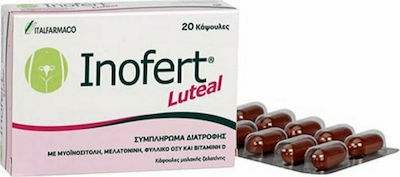 Italfarmaco Inofert Luteal Supplement for Pregnancy 20 caps