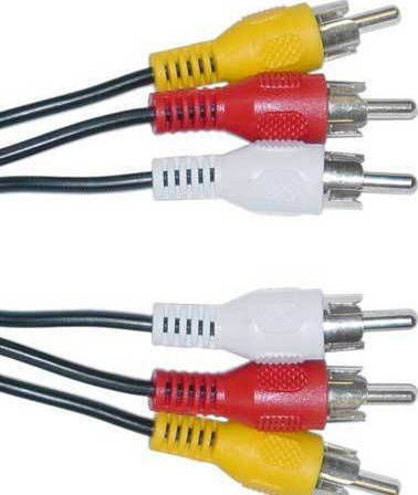 Powertech Cable Component male - Component male 1.5m (CAB-R004)