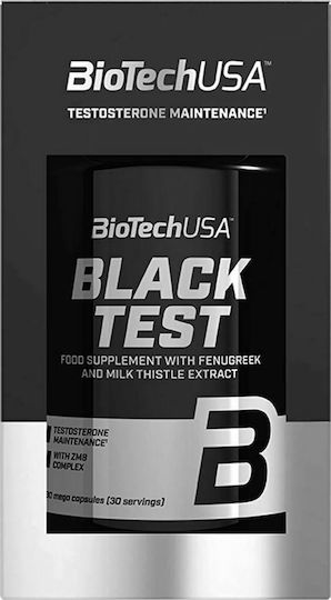 Biotech USA Black Test Supplement for Workout & Testosterone Boost 90 caps