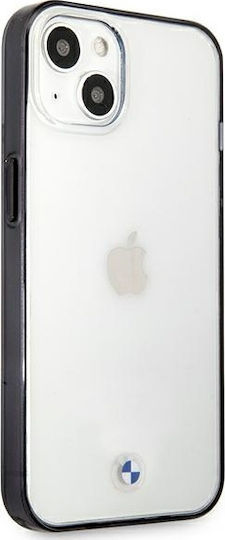 BMW Signature Collection Back Cover Σιλικόνης Διάφανο/Μαύρο (iPhone 13 mini)