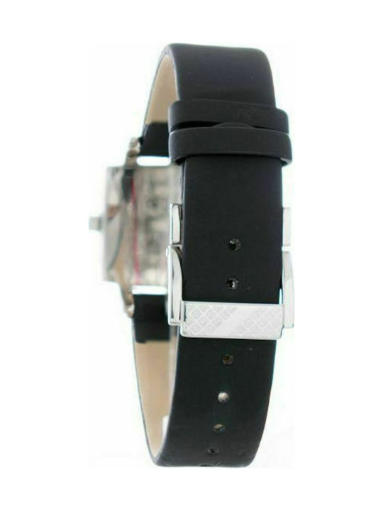 Laura Biagiotti Watch with Black Leather Strap LB0013M-NA