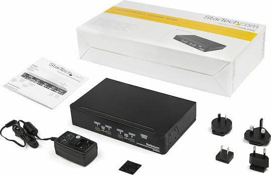 StarTech 4 Port DisplayPort KVM Switch - 4K 60Hz