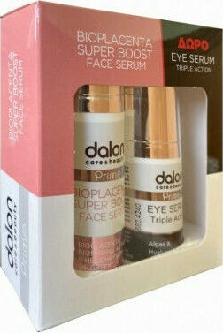 Dalon Care & Beauty Prime Bioplacenta Skin Care Set for Αnti-ageing & Moisturizing with Serum