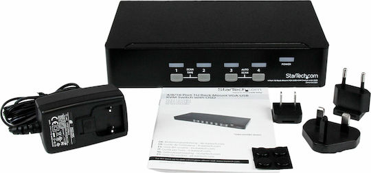 StarTech SV431DUSBU KVM И Превключвател На Данни С USB