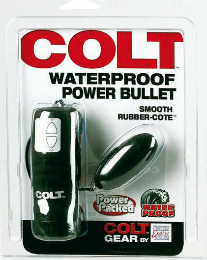 Colt Waterproof Power Bullet Mini Δονητής Bullet 5.75cm Black