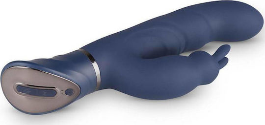Easytoys Midnight Rabbit Vibrator Δονητής Rabbit 24cm Blue
