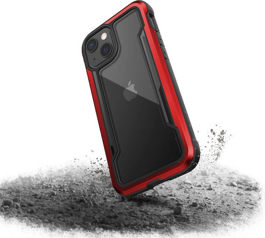 X-Doria Raptic Shield Back Cover Plastic Roșu (iPhone 13 mini)